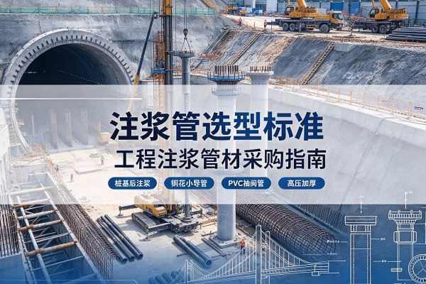 大通注浆管选型标准
